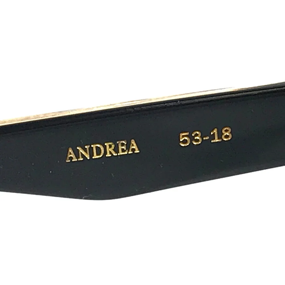 Alfred Kerbs Eyeglasses Frames ANDREA BK Black Gradient Round Full Rim 53-18-143
